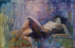 Andrea Anderson's "Reclining Nude"